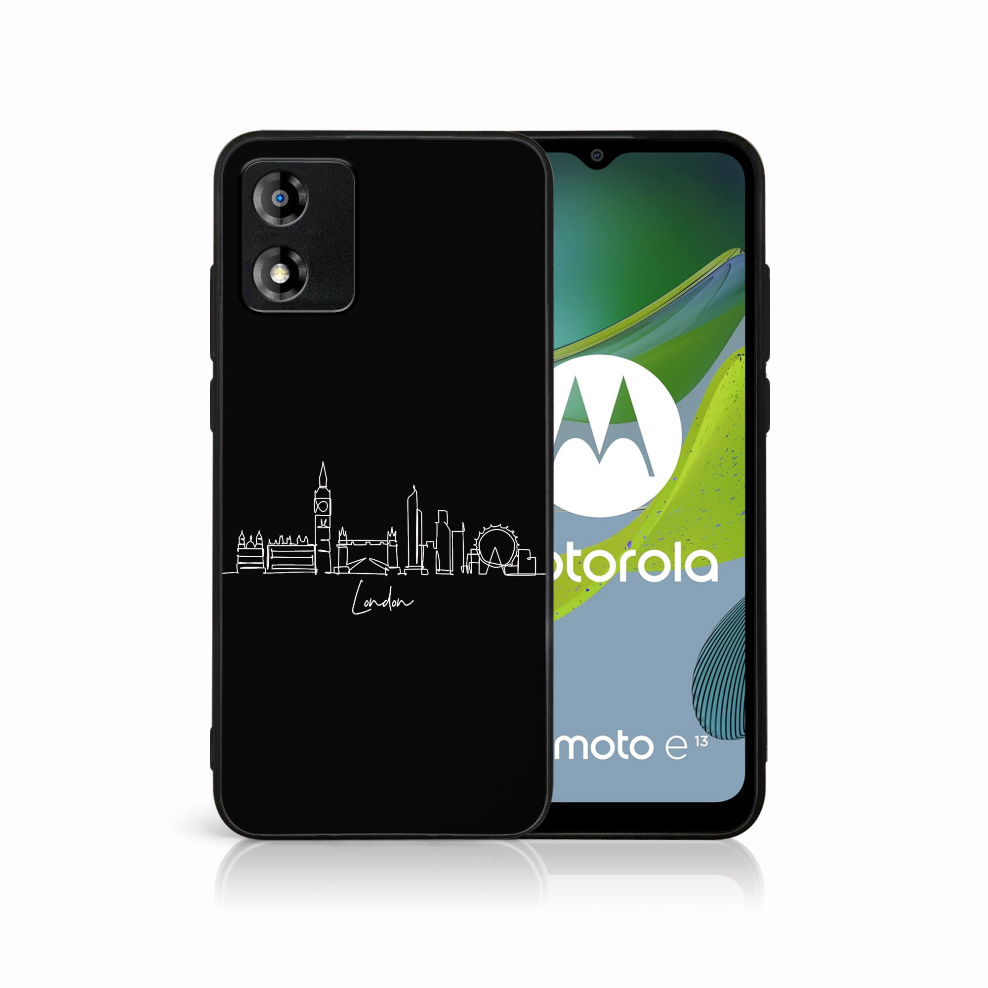 MY ART Védőburkolat: Motorola Moto E13 LONDON (208) akciós termékkép 1