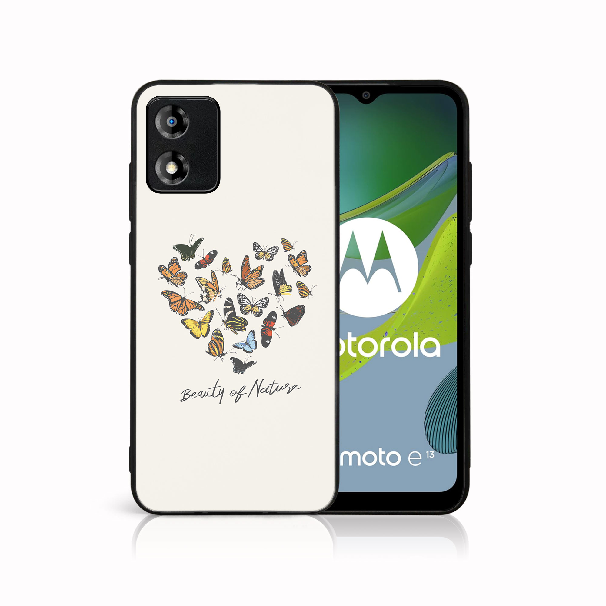 MY ART Védőburkolat: Motorola Moto E13 BUTTERFLIES (240) akciós termékkép 1