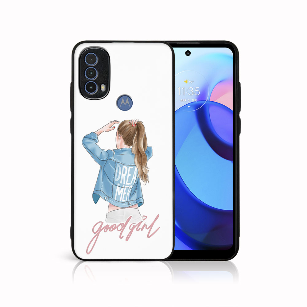 PROTEMIO MY ART Védőburkolat Motorola Moto E30 / E40 GOOD GIRL (130) akciós termékkép 1