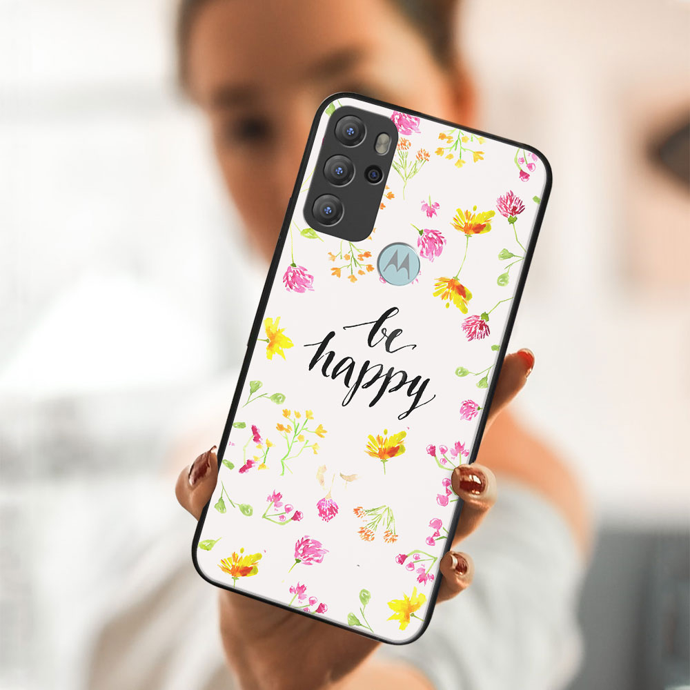 PROTEMIO MY ART szilikon tok Motorola Moto G60s BE HAPPY (019) termék 2. képe