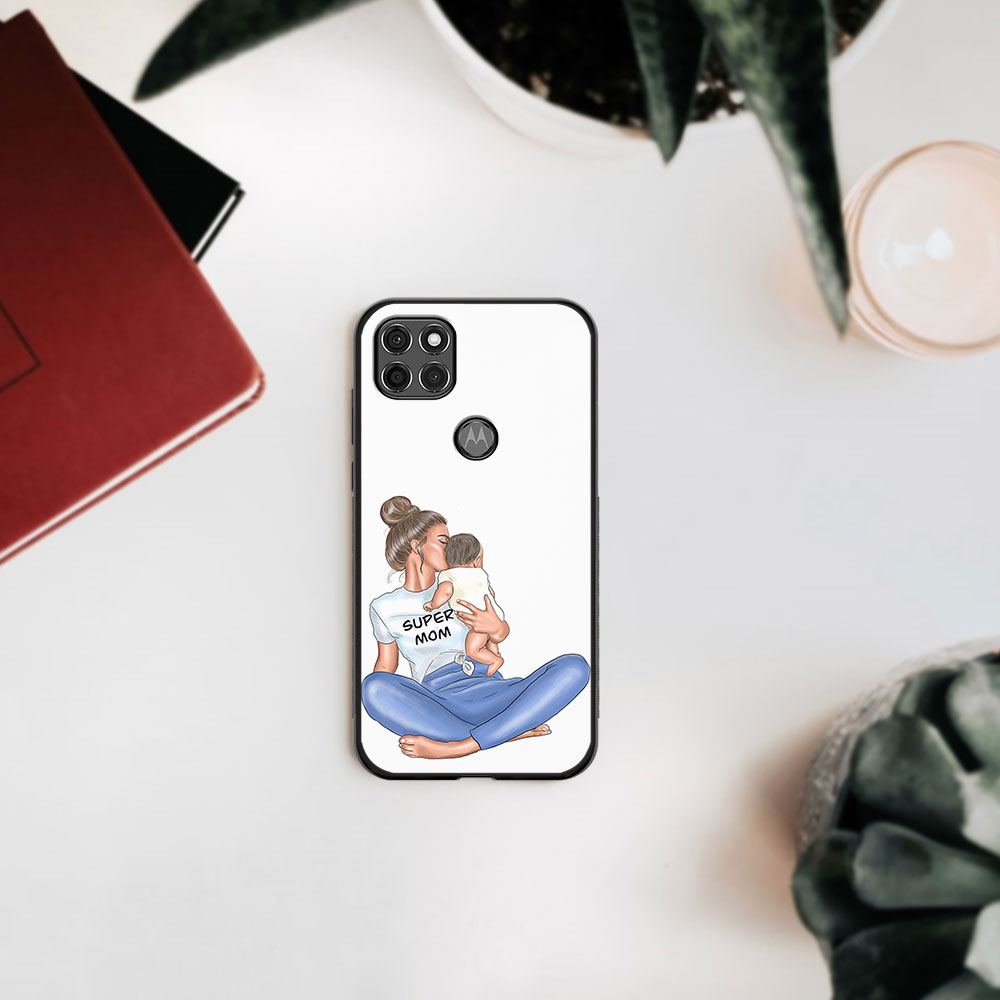 PROTEMIO MY ART Motorola Moto G9 Power védőtok – SUPERMOM (112) termék 2. képe