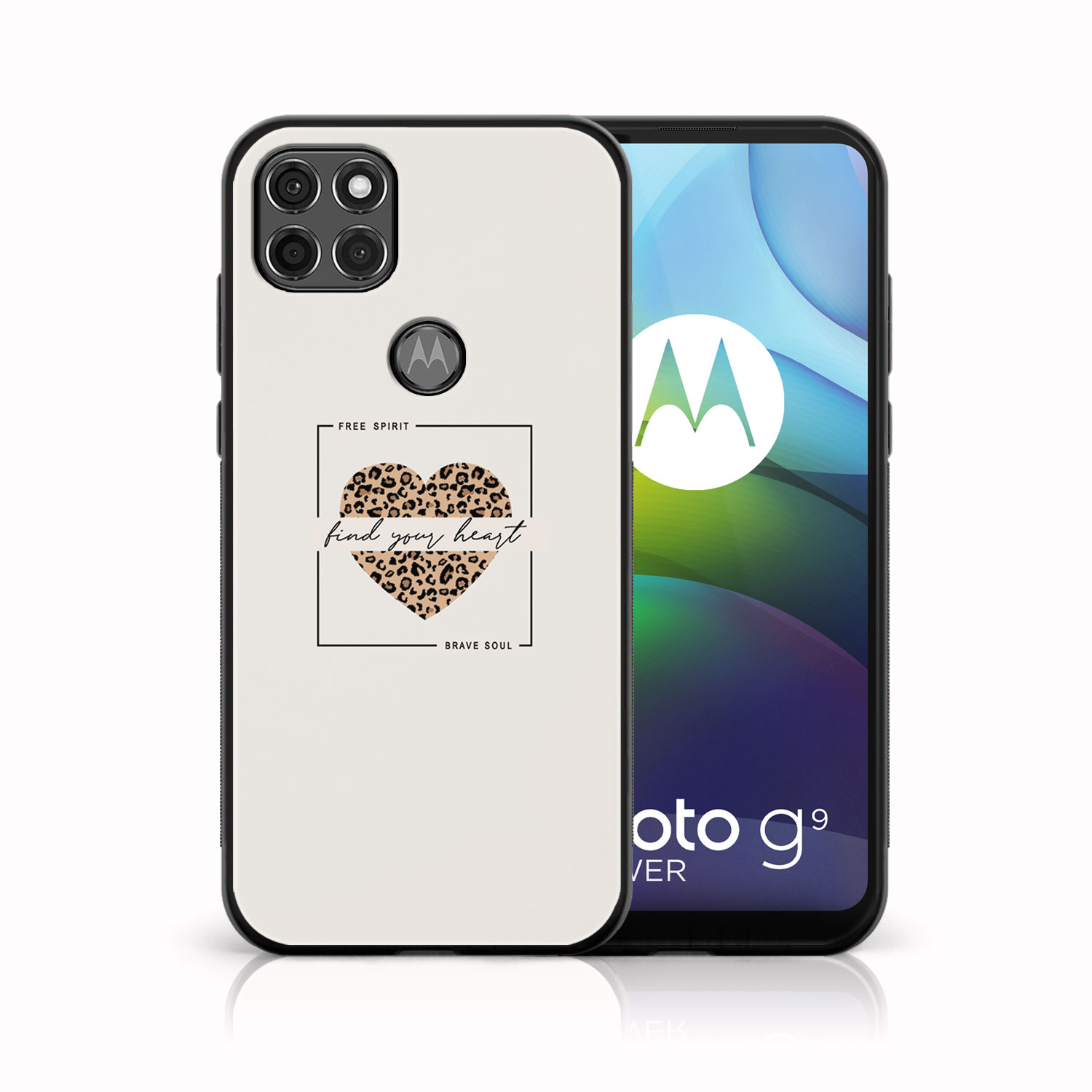 PROTEMIO MY ART Szilikon borítás Motorola Moto G9 Power WILD HE ART (048) akciós termékkép 1