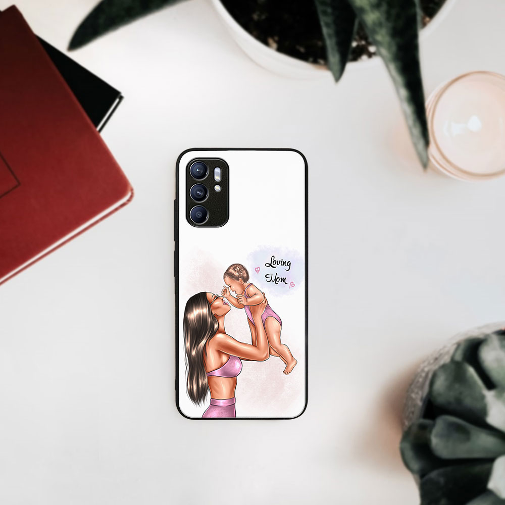 PROTEMIO MY ART Szilikon tok Oppo Reno6 5G LOVING MOM (115) termék 2. képe