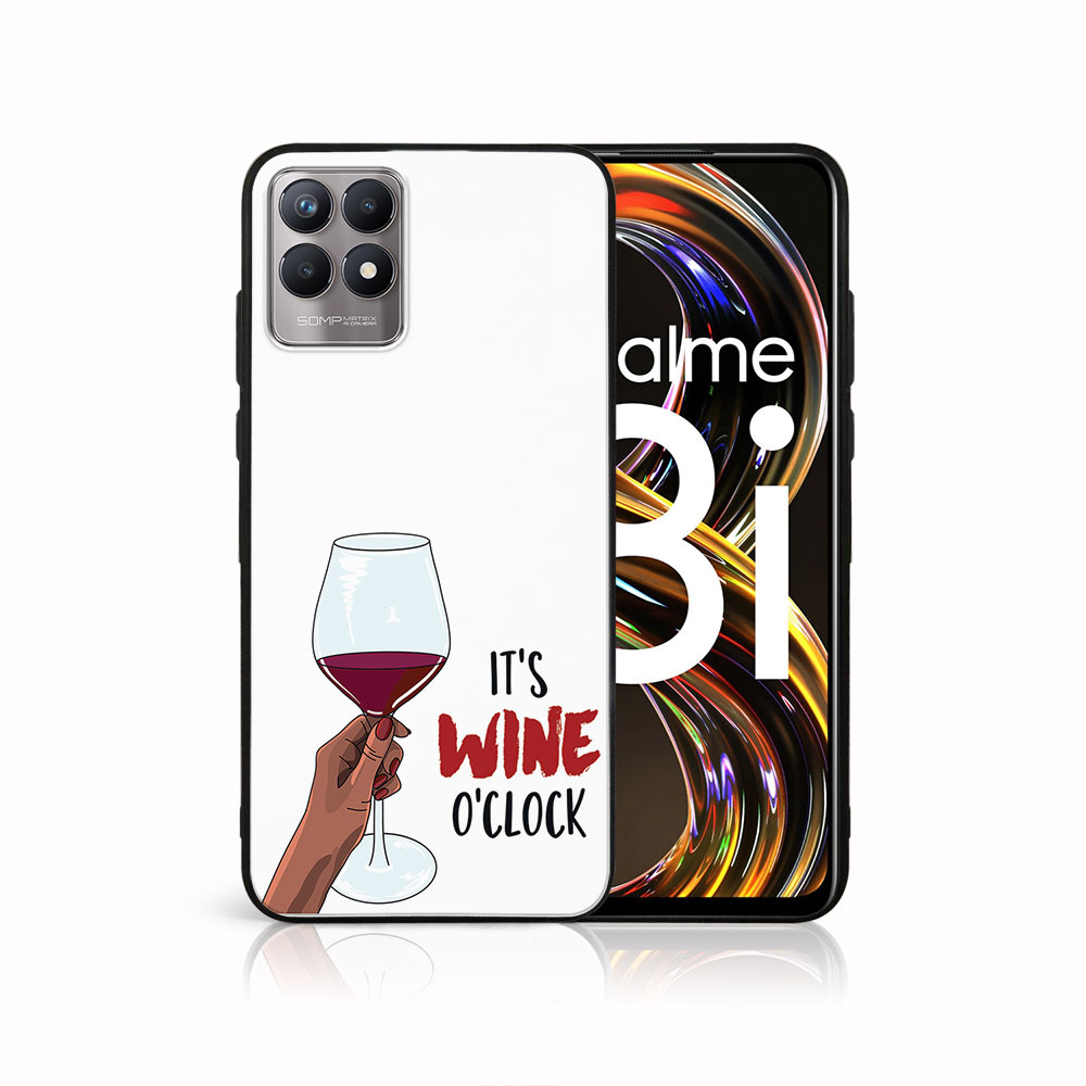 PROTEMIO MY ART szilikon tok Realme 8i WINE (007) akciós termékkép 1