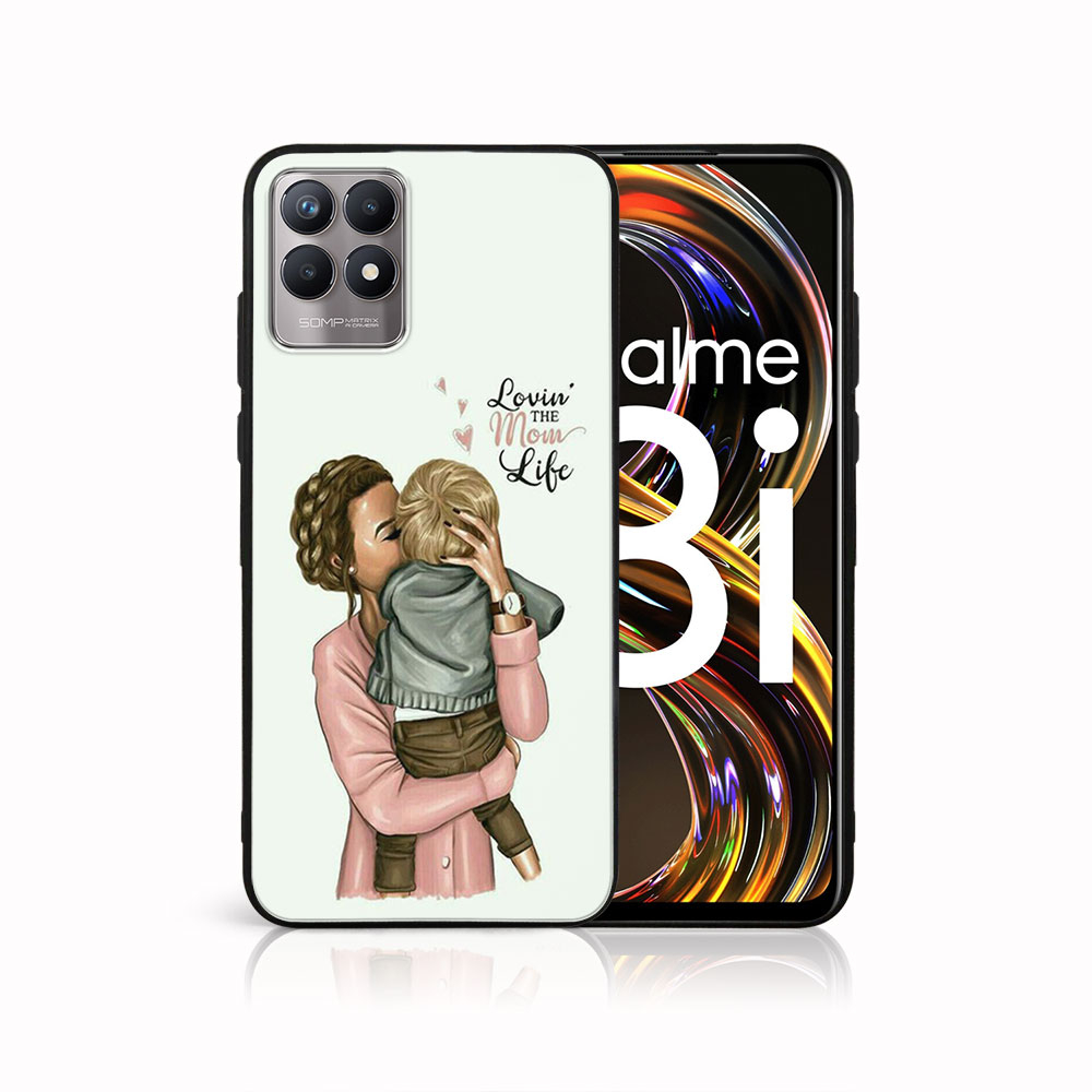 PROTEMIO MY ART szilikon tok Realme 8i MOM LIFE (118) akciós termékkép 1