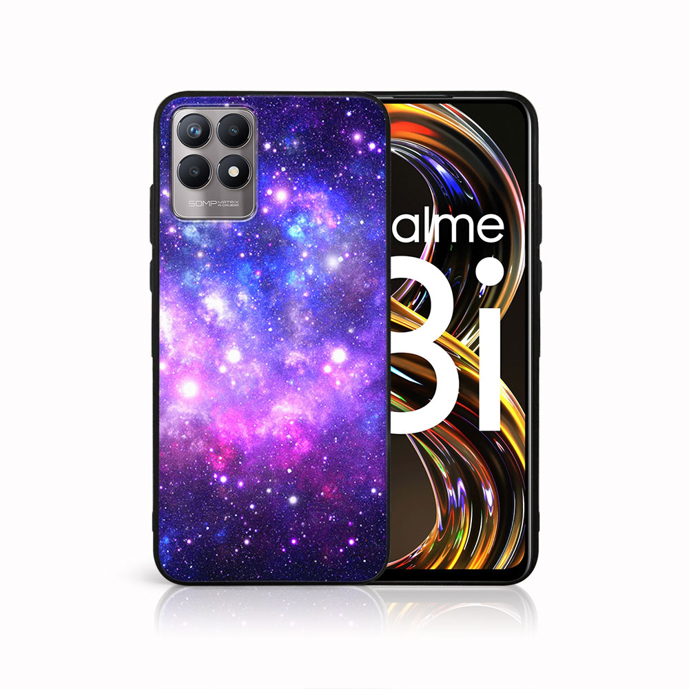 PROTEMIO MY ART szilikon tok Realme 8i GALAXY (015) akciós termékkép 1
