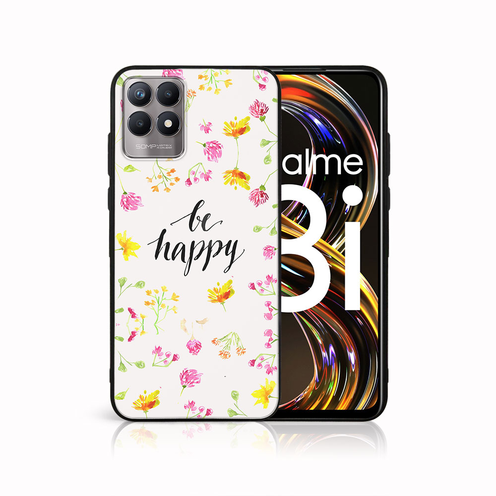 PROTEMIO MY ART szilikon borító Realme 8i BE HAPPY (019) akciós termékkép 1