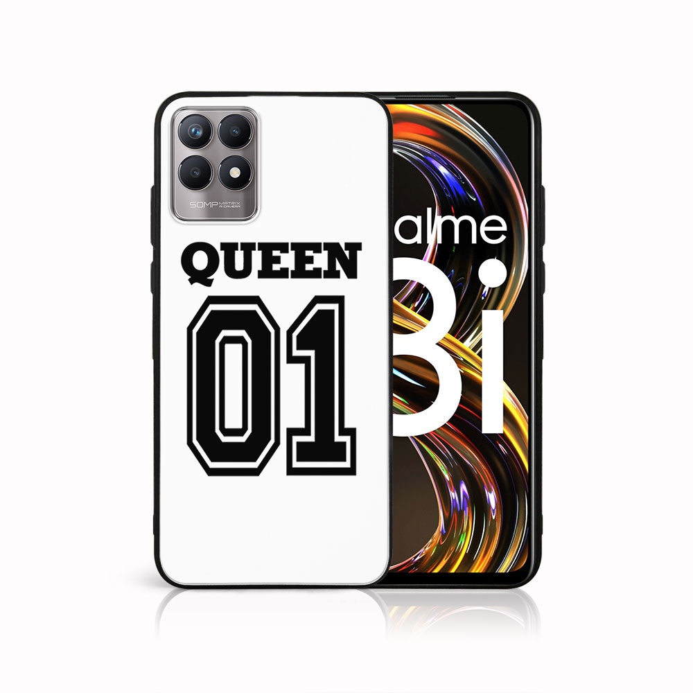 PROTEMIO MY ART szilikon tok Realme 8i QUEEN (030) akciós termékkép 1