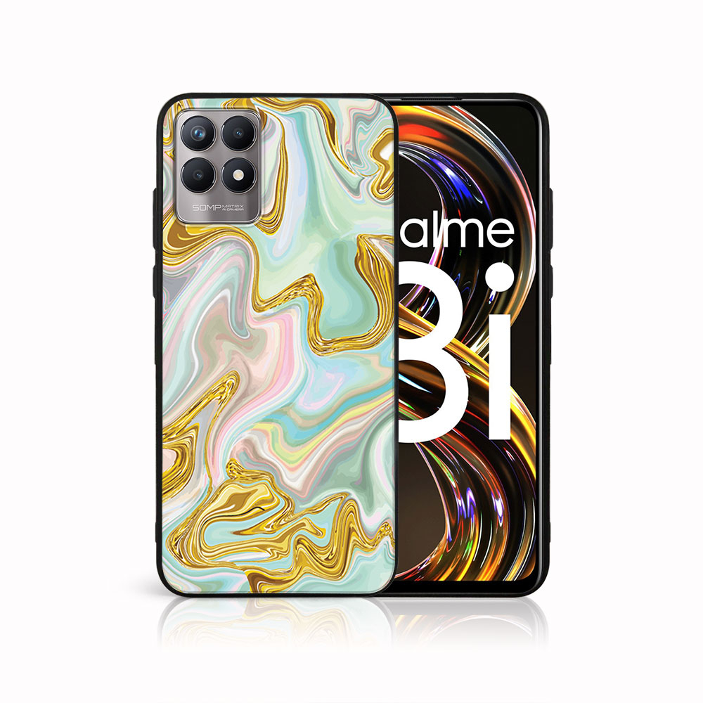 PROTEMIO MY ART szilikon tok Realme 8i NEON (041) akciós termékkép 1