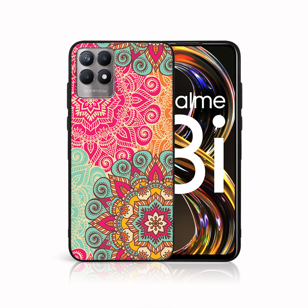 PROTEMIO MY ART szilikon tok Realme 8i MANDALA (043) akciós termékkép 1