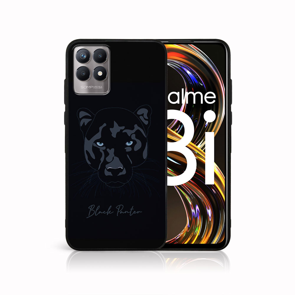 PROTEMIO MY ART szilikon tok Realme 8i PANTHER (045) akciós termékkép 1