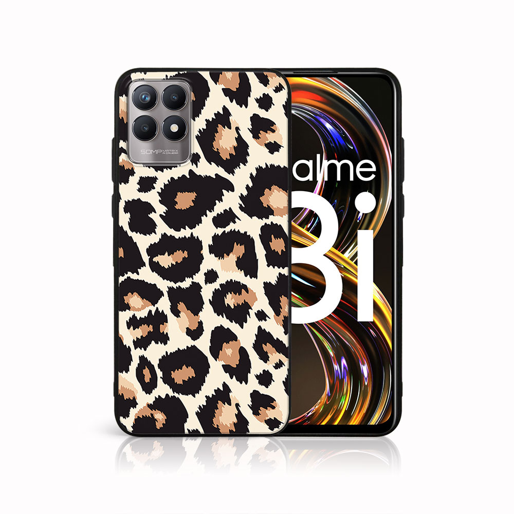 PROTEMIO MY ART szilikon tok Realme 8i LEOPARD (047) akciós termékkép 1