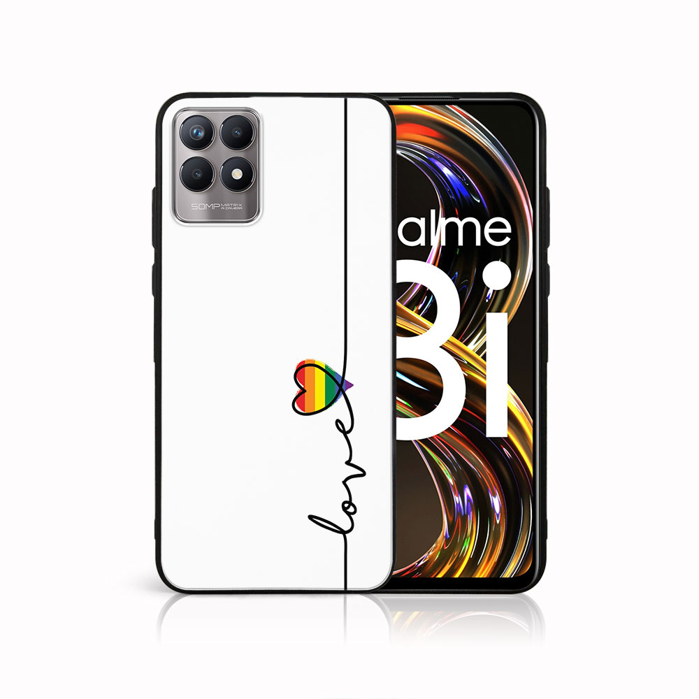 PROTEMIO MY ART szilikon tok Realme 8i LOVE (054) akciós termékkép 1