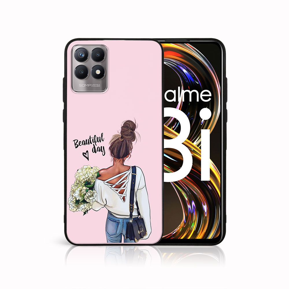 PROTEMIO MY ART szilikon tok Realme 8i DAY (136) akciós termékkép 1