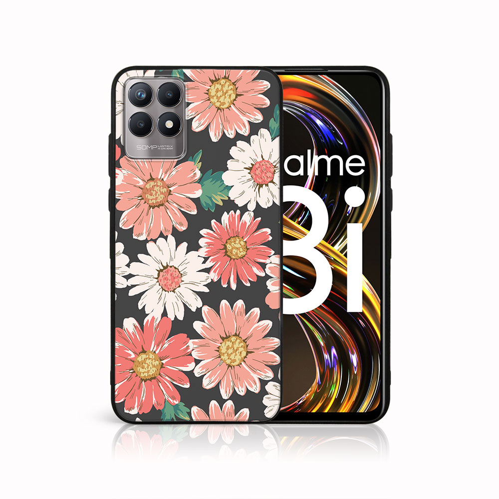 PROTEMIO MY ART szilikon tok Realme 8i DAISY (161) akciós termékkép 1