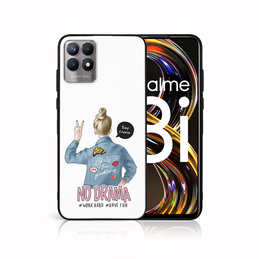 PROTEMIO MY ART szilikon tok Realme 8i NO DRAMA (138) akciós termékkép 1
