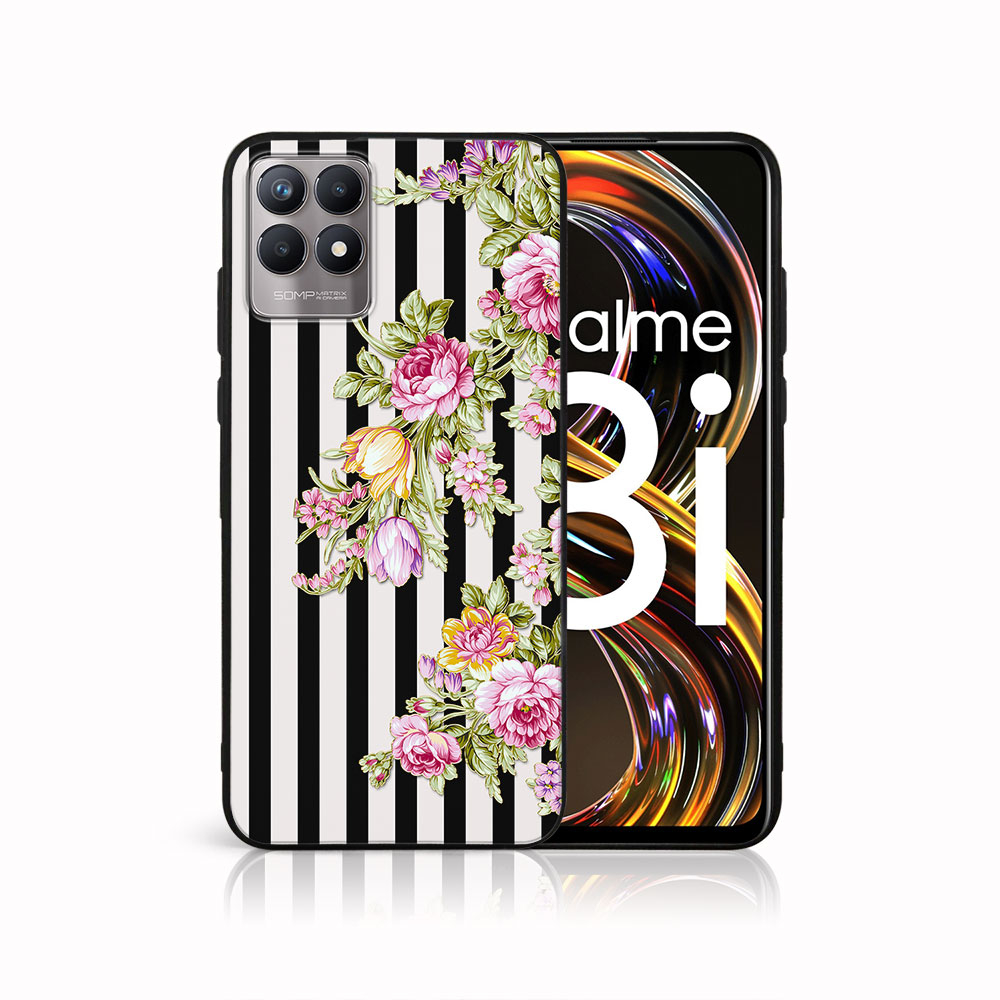 PROTEMIO MY ART szilikon borító Realme 8i STRIPS (176) akciós termékkép 1