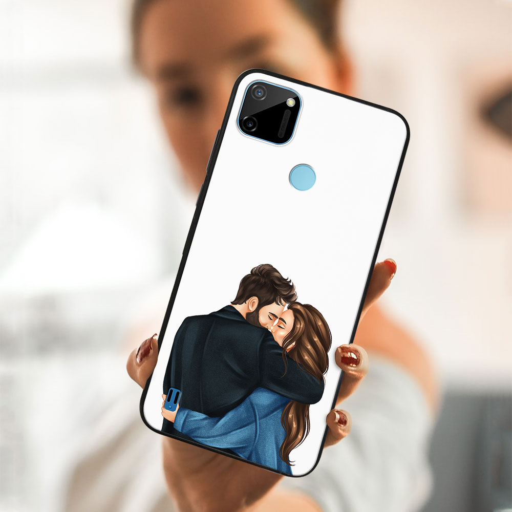 PROTEMIO MY ART szilikon tok Realme C11 COUPLE (117) termék 2. képe