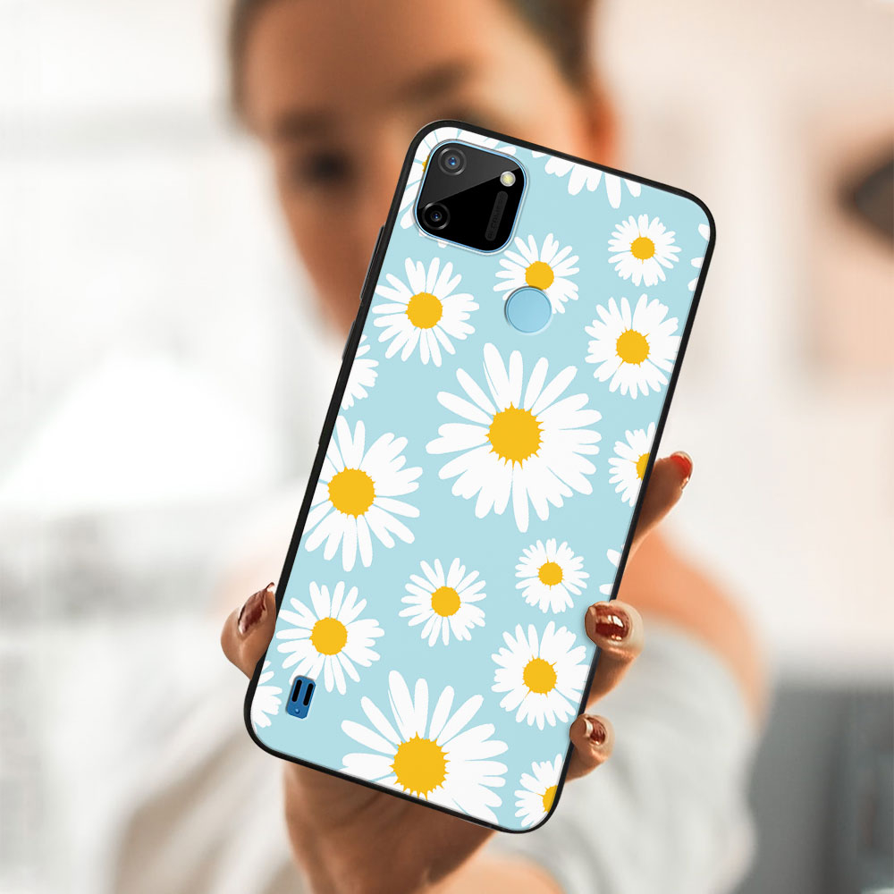 PROTEMIO MY ART szilikon tok Realme C11 CAMOMILE (124) termék 2. képe