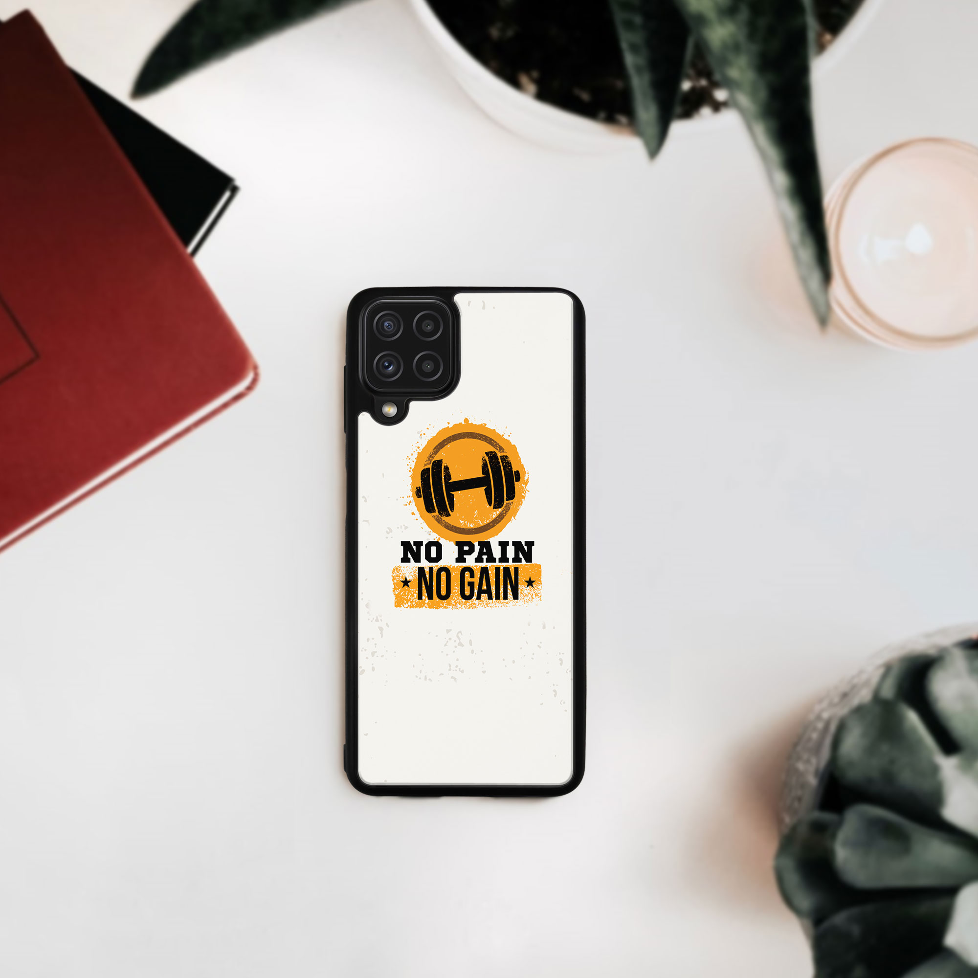 PROTEMIO MY ART szilikon huzat Samsung Galaxy A22 GYM (005) termék 2. képe
