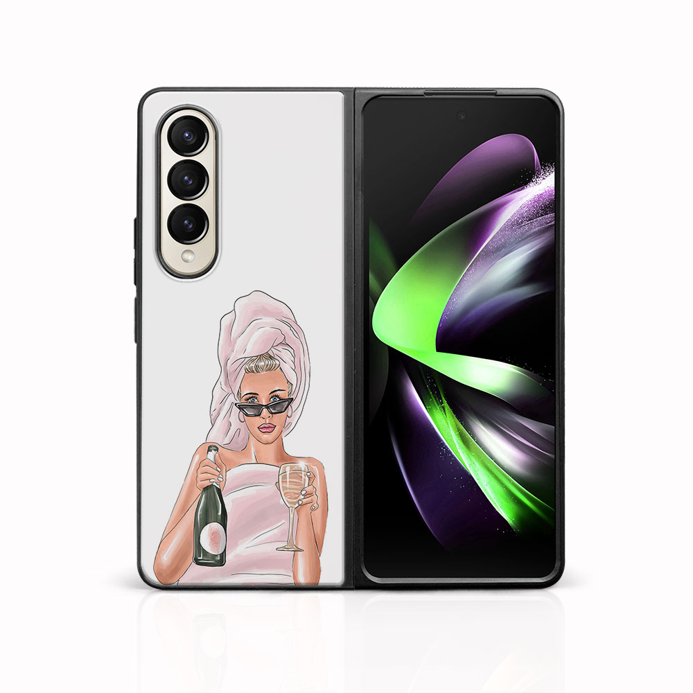 MY ART Védőtok Samsung Galaxy Z Fold 3 5G CHAMPAGNE (134) készülékhez akciós termékkép 1
