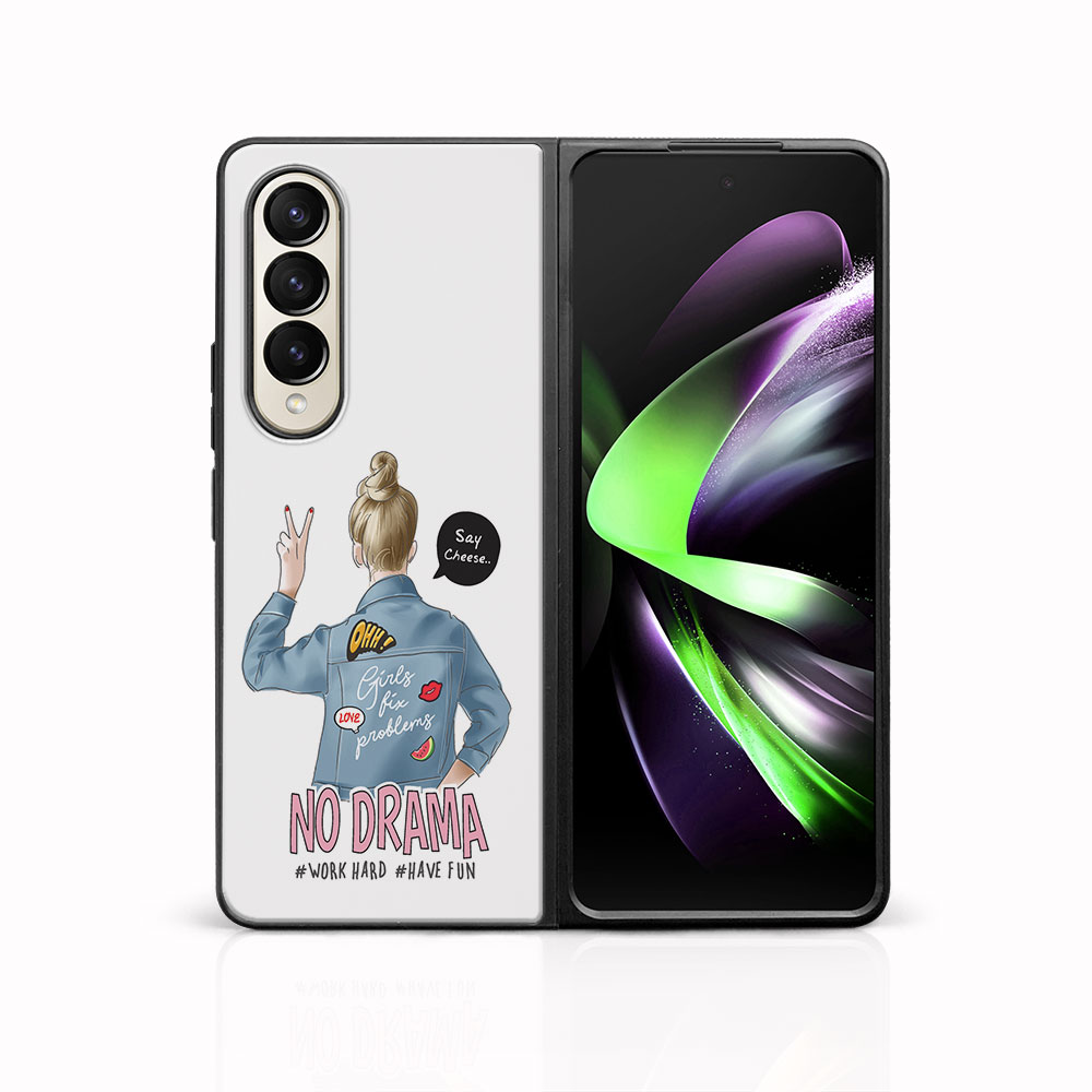MY ART Védőtok Samsung Galaxy Z Fold 3 5G NO DRAMA (138) készülékhez akciós termékkép 1