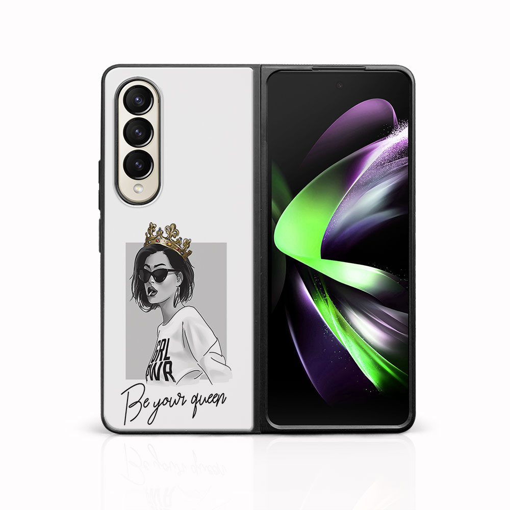 MY ART Védőtok Samsung Galaxy Z Fold 3 5G QUEEN (139) készülékhez akciós termékkép 1