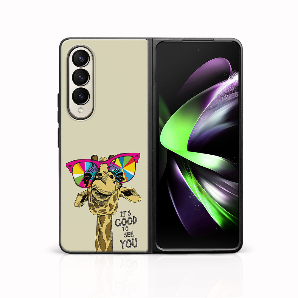 MY ART Védőtok Samsung Galaxy Z Fold4 5G GIRAFFE (180) készülékhez akciós termékkép 1