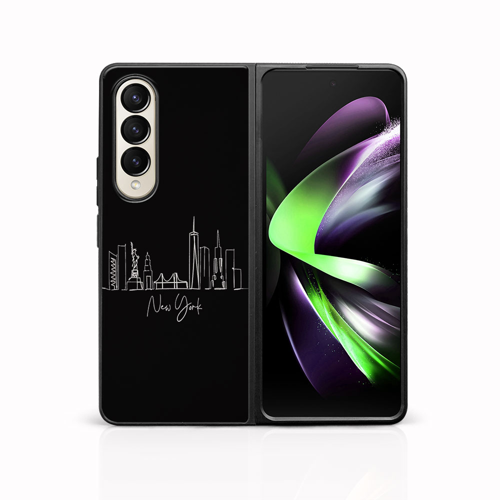 MY ART Védőtok Samsung Galaxy Z Fold4 5G NEW YORK (207) készülékhez akciós termékkép 1