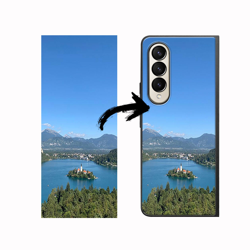Egyedi fényképes tok Samsung Galaxy Z Fold 3 5G készülékhez akciós termékkép 1