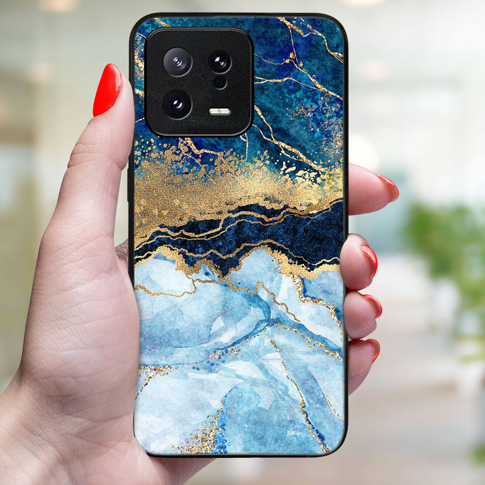 MY ART Védőburkolat a Xiaomi 13-hoz BLUE MARBLE (141) termék 2. képe