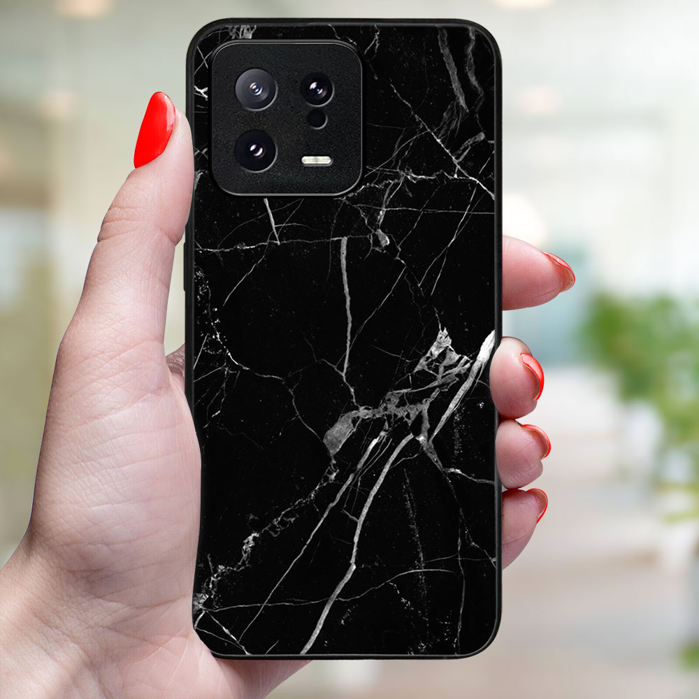 MY ART Védőburkolat a Xiaomi 13-hoz BLACK MARBLE (142) termék 2. képe
