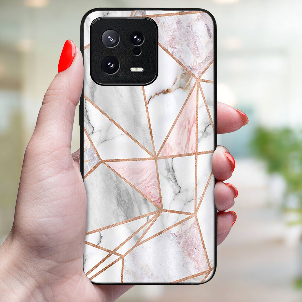 MY ART Védőburkolat: Xiaomi 13 PINK MARBLE (143) termék 2. képe