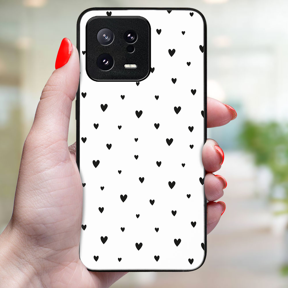 MY ART Védőburkolat: Xiaomi 13 BLACK HEARTS (167) termék 2. képe