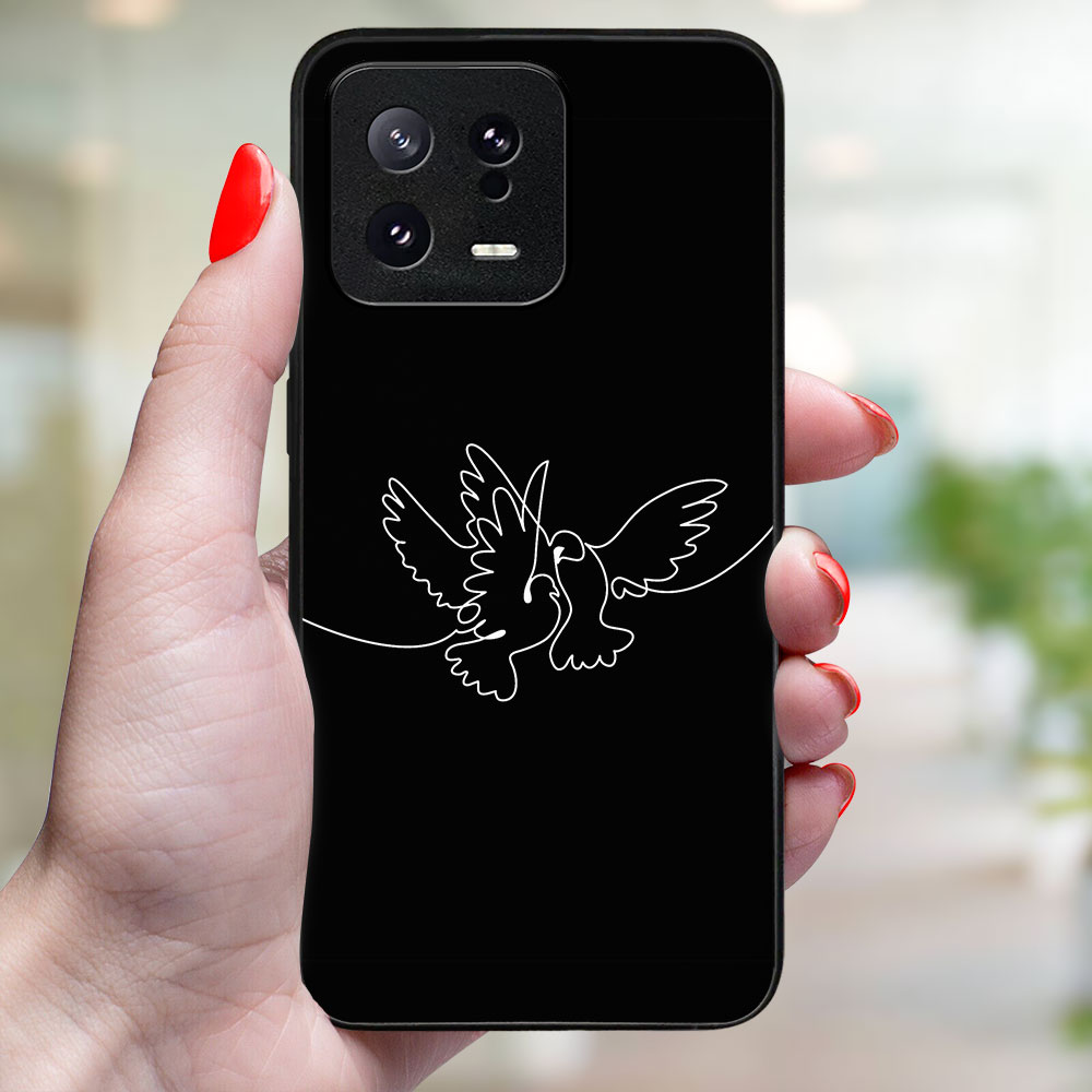 MY ART Védőburkolat a Xiaomi 13-hoz WHITE DOVE (195) termék 2. képe
