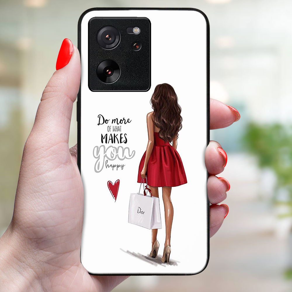 MY ART Védőburkolat a Xiaomi-hoz 13T/13T A RED-hoz DRESS (137) termék 2. képe