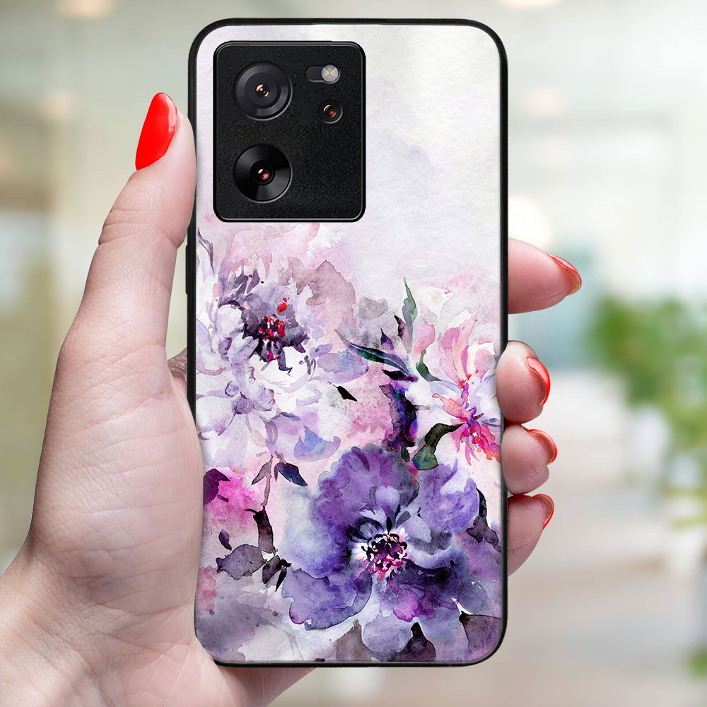 MY ART Védőburkolat a Xiaomi 13T/ 13T-hoz Bazsarózsa számára (156) termék 2. képe