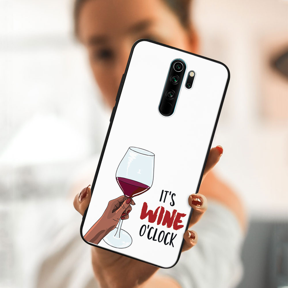 PROTEMIO MY ART szilikon tok Xiaomi Redmi Note 8 Pro WINE (007) telefonhoz termék 2. képe