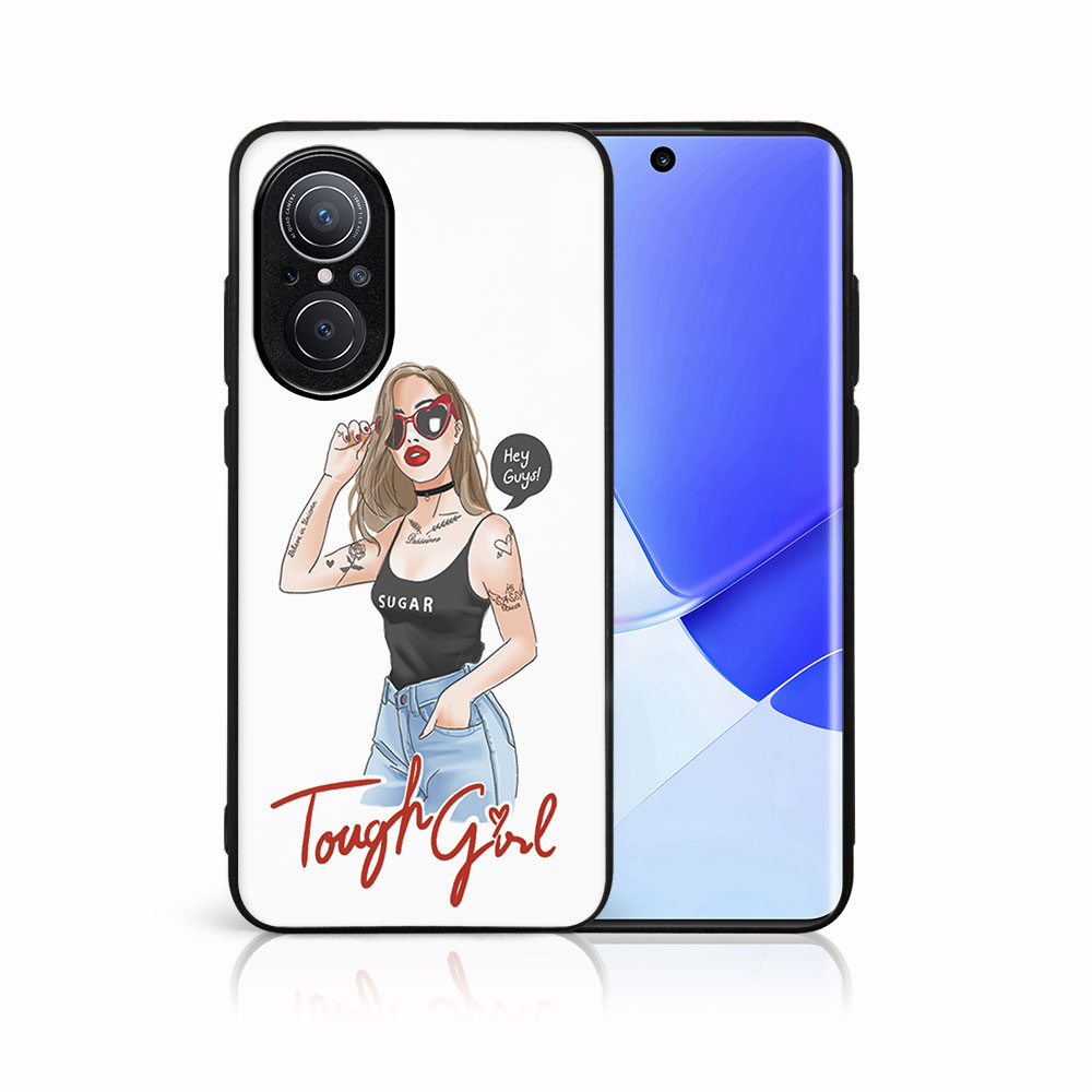 PROTEMIO MY ART Védőtok Huawei nova 9 SE WOMAN - TOUGH GIRL (131) akciós termékkép 1