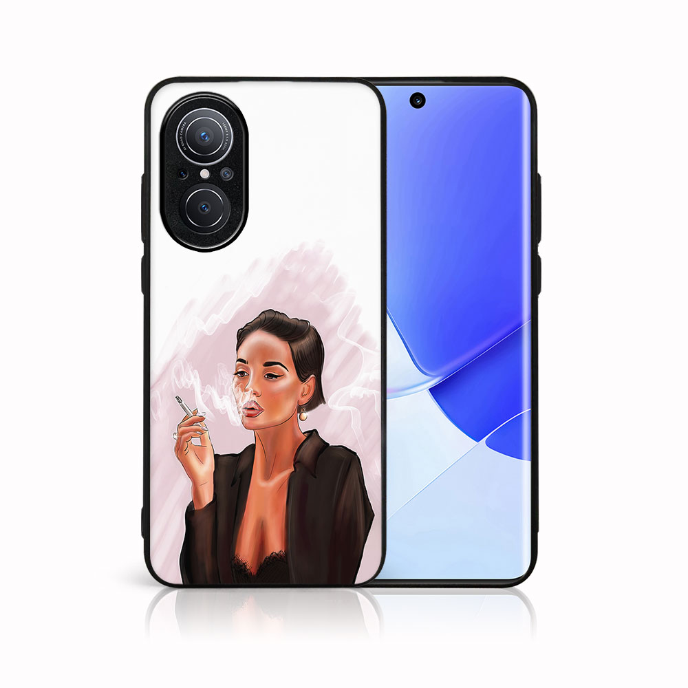 PROTEMIO MY ART Védőtok Huawei nova 9 SE WOMAN - CIGARETTA (135) akciós termékkép 1