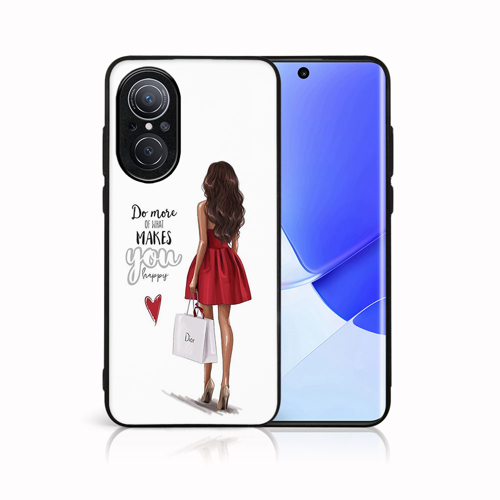 PROTEMIO MY ART Védőtok Huawei nova 9 SE WOMAN - RED DRESS (137) akciós termékkép 1