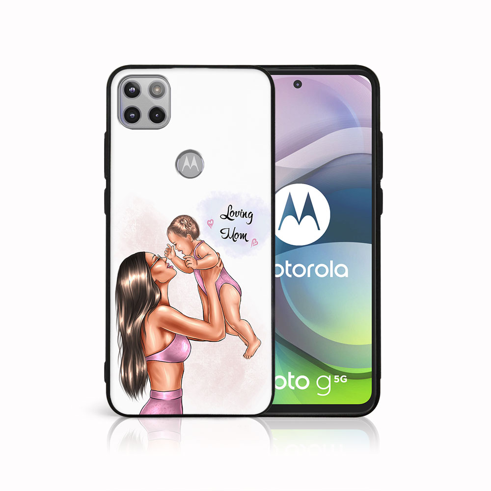 PROTEMIO MY ART Védőtok Motorola Moto G 5G LOVING MOM (115) akciós termékkép 1