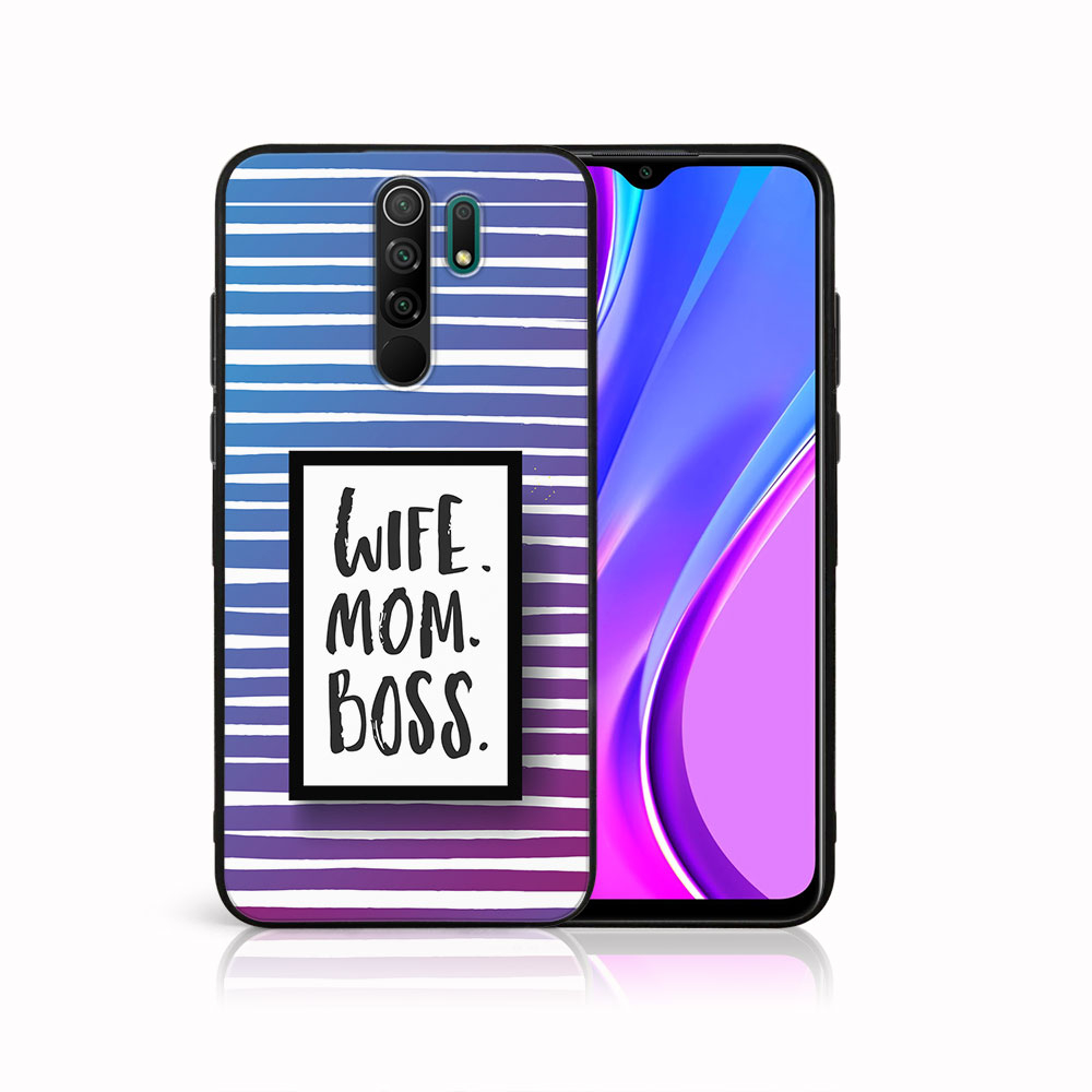 PROTEMIO MY ART szilikon tok Xiaomi Redmi 9 WIFE (001) akciós termékkép 1