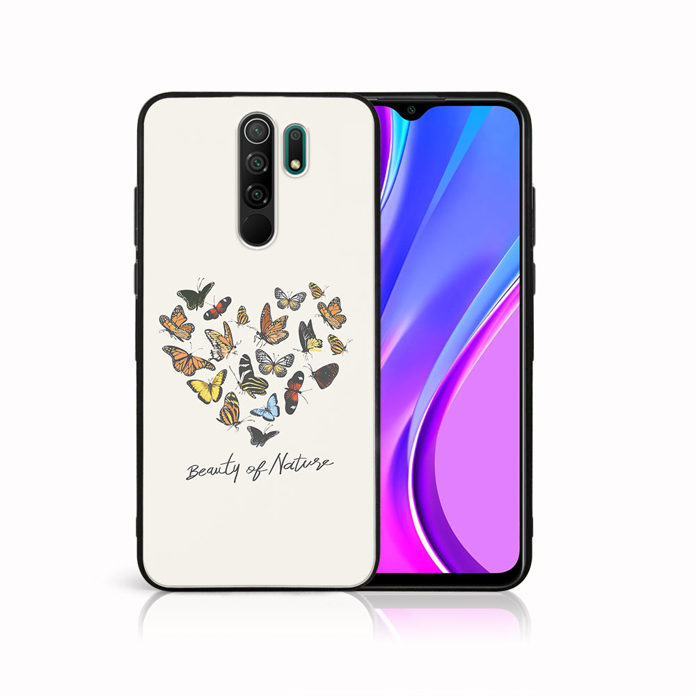 PROTEMIO MY ART szilikon tok Xiaomi Redmi 9 BUTTERFLIES (026) akciós termékkép 1
