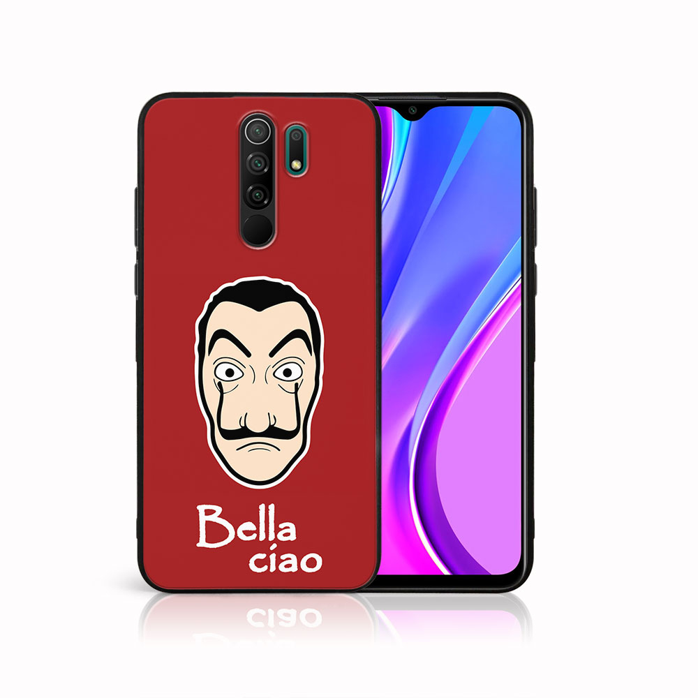 PROTEMIO MY ART szilikon tok Xiaomi Redmi 9 LA CASA DE PAPEL (027) akciós termékkép 1