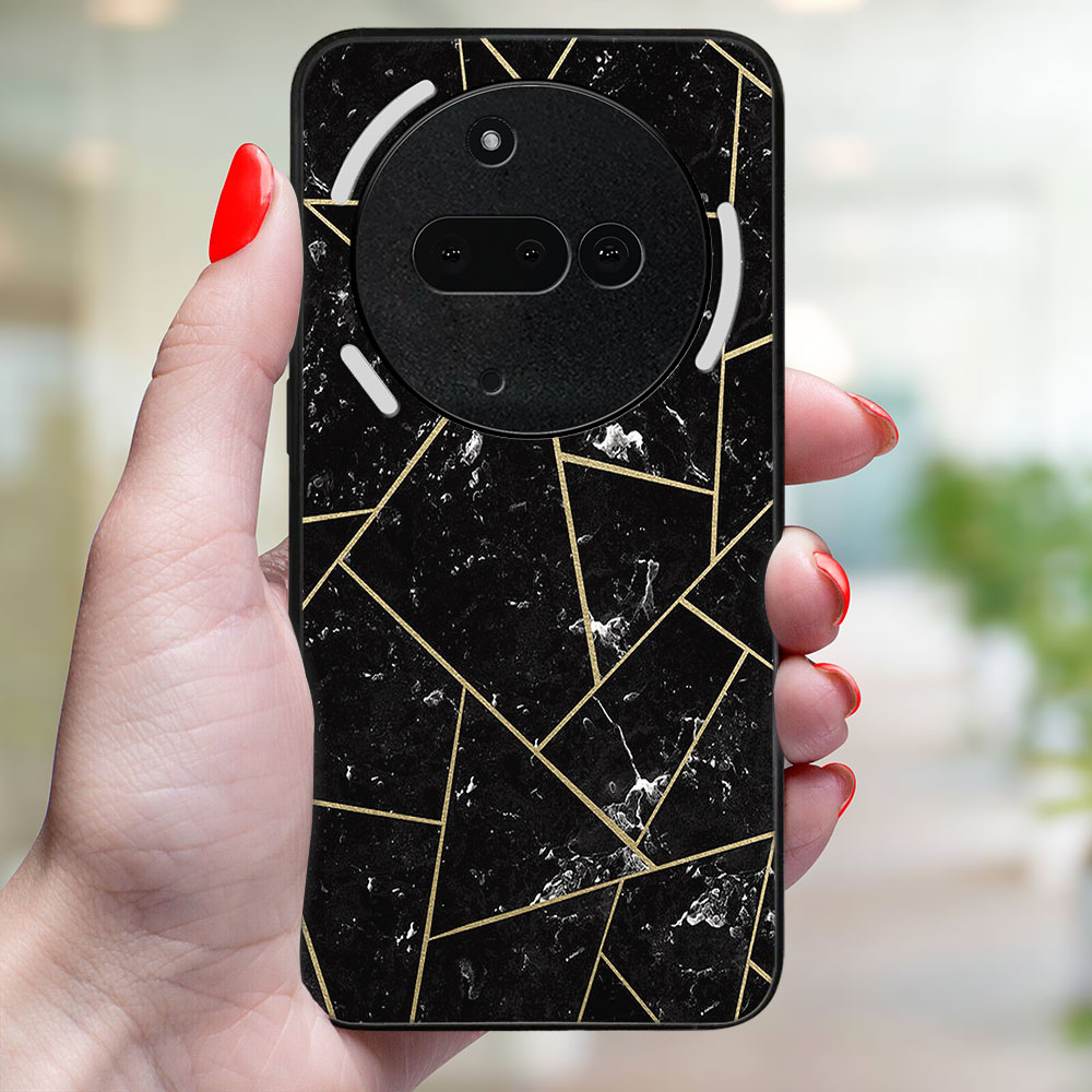 MY ART Védőtok Nothing Phone (3a) POLYGONAL (150) telefonhoz termék 2. képe