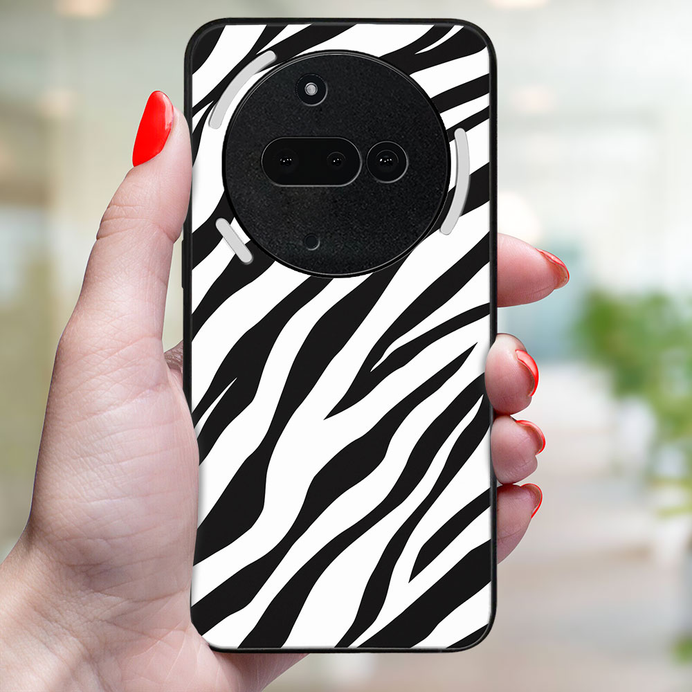 MY ART Védőtok Nothing Phone (3a) ZEBRA (237) készülékhez termék 2. képe