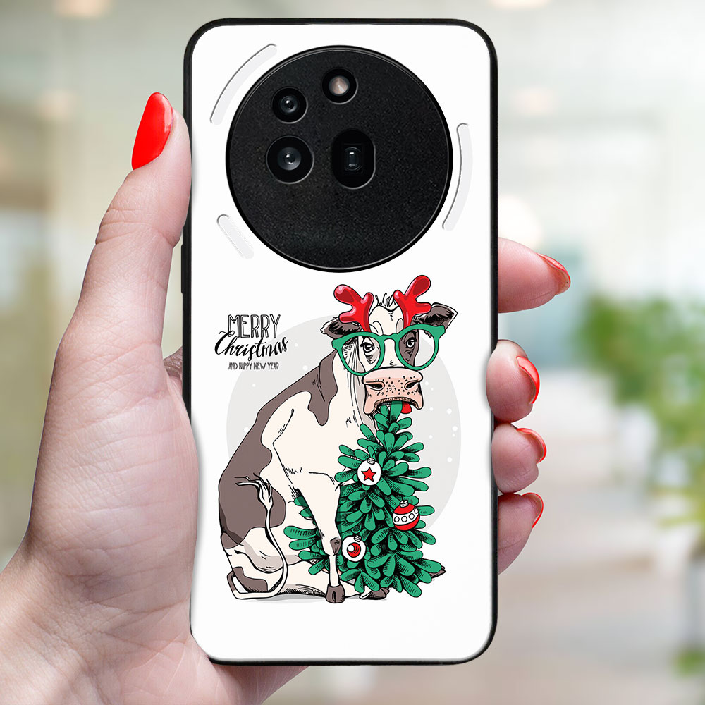 MY ART Karácsonyi dizájnnal ellátott Nothing Phone (3a) Pro tok MERRY CHRISTMAS (074) termék 2. képe