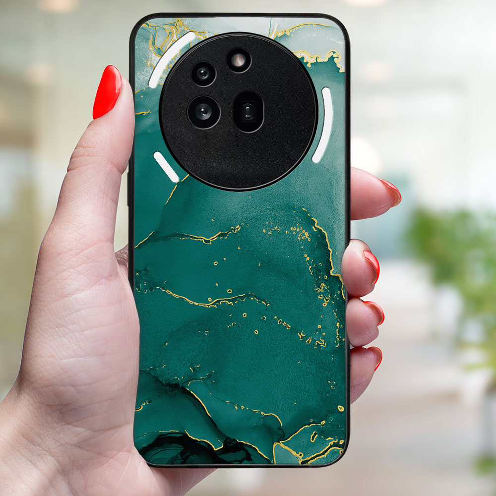 MY ART Védőtok Nothing Phone (3a) Pro GREEN MARBLE (145) készülékhez termék 2. képe