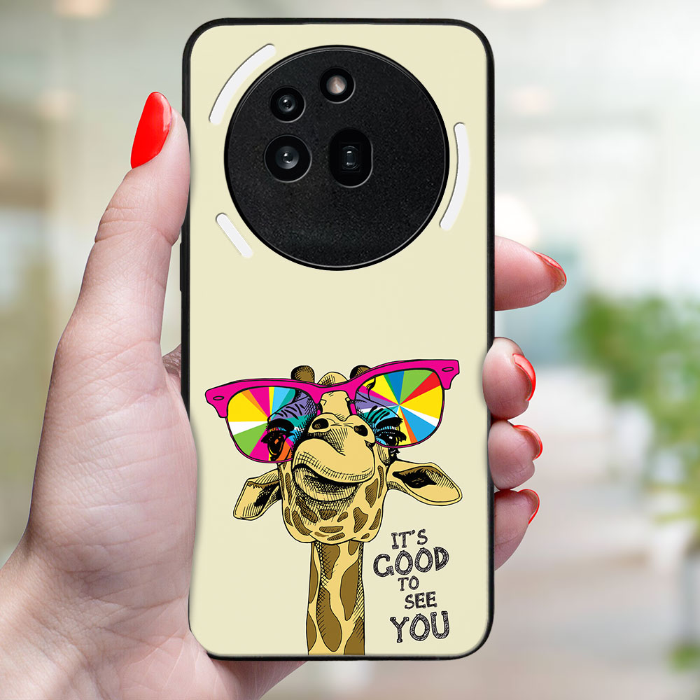 MY ART Védőtok Nothing Phone (3a) Pro GIRAFFE (180) készülékhez termék 2. képe